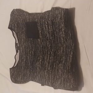 Woman's Sweater/long sleeve Style & Co. Size: L Color: Blacks & Gray's